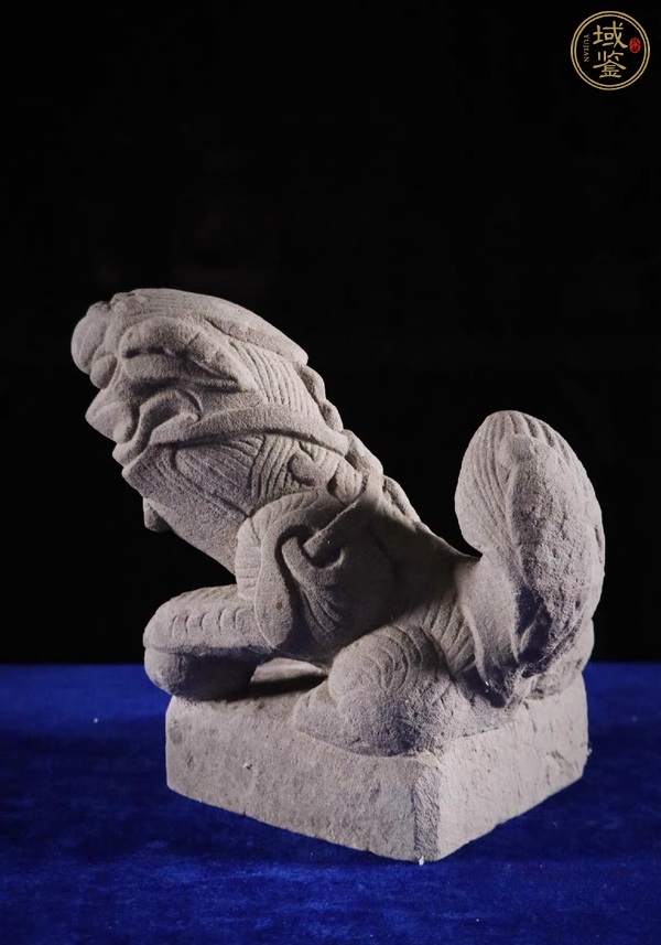 古玩雜項石獅擺件真品鑒賞圖