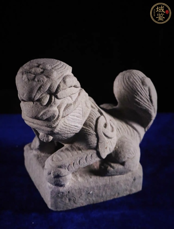 古玩雜項石獅擺件真品鑒賞圖