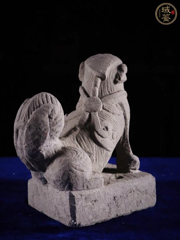 古玩雜項石獅擺件真品鑒賞圖