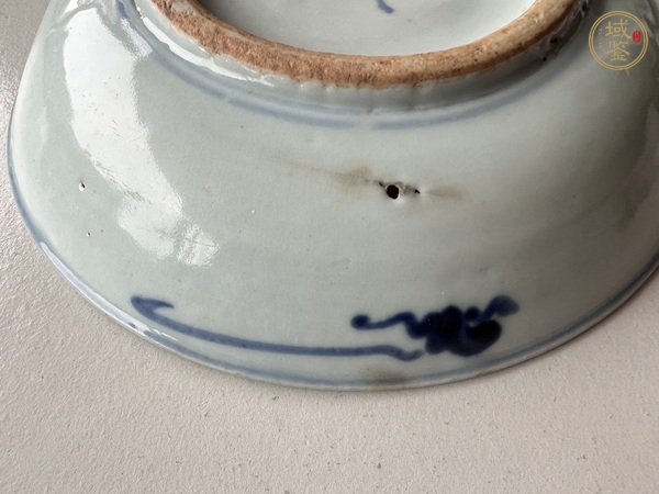 古玩陶瓷青花人物故事盤真品鑒賞圖