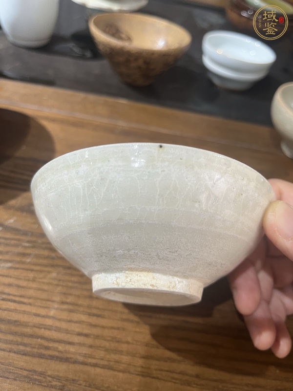 古玩陶瓷青白釉茶碗真品鑒賞圖
