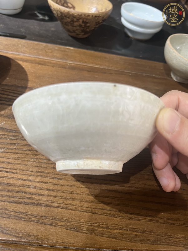 古玩陶瓷青白釉茶碗真品鑒賞圖