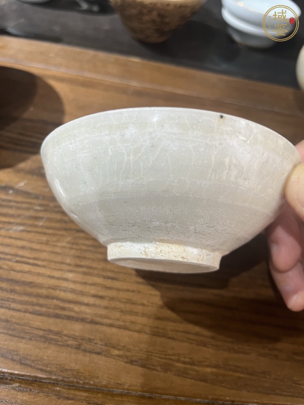 古玩陶瓷青白釉茶碗真品鑒賞圖