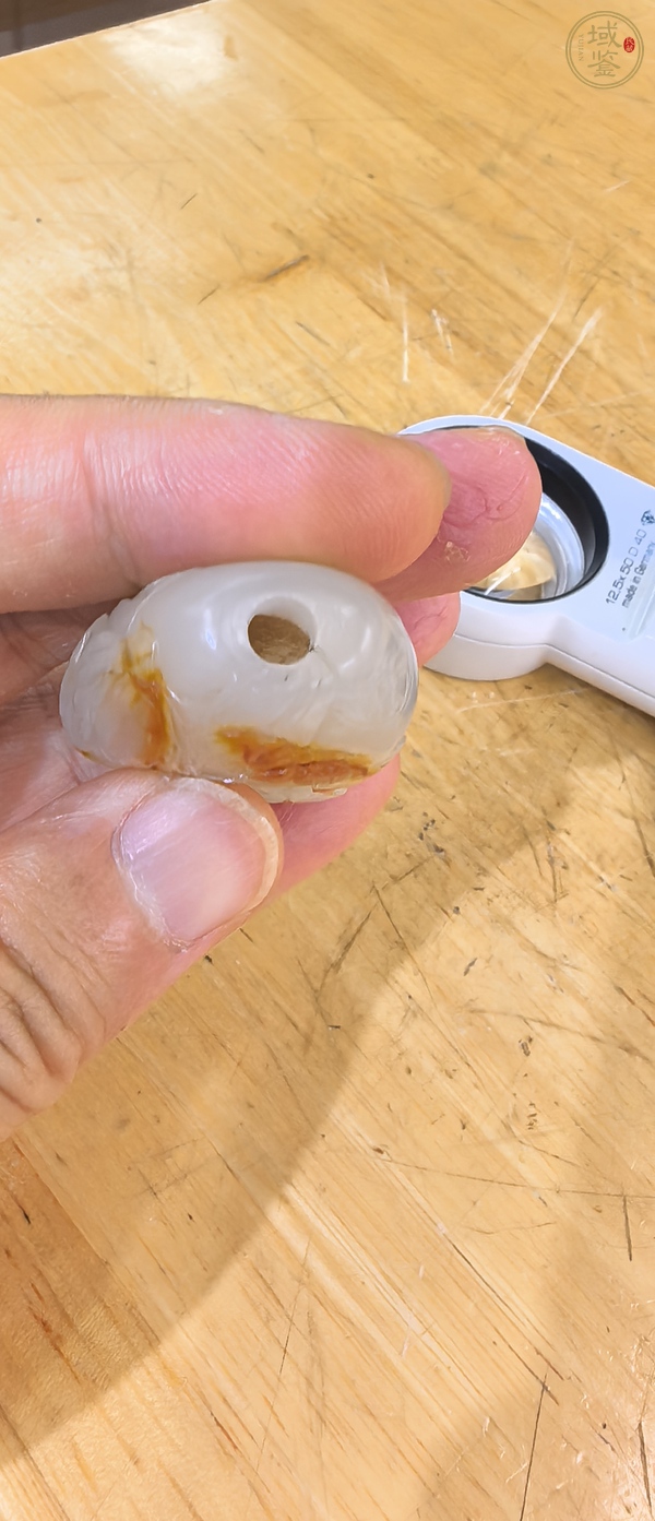 古玩玉器和田玉雕“羲之愛(ài)鵝”鼻煙壺真品鑒賞圖
