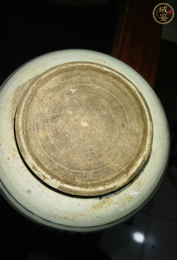 古玩陶瓷青花福祿壽紋香爐真品鑒賞圖