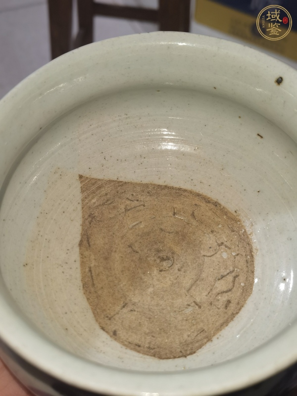 古玩陶瓷青花福祿壽紋香爐真品鑒賞圖