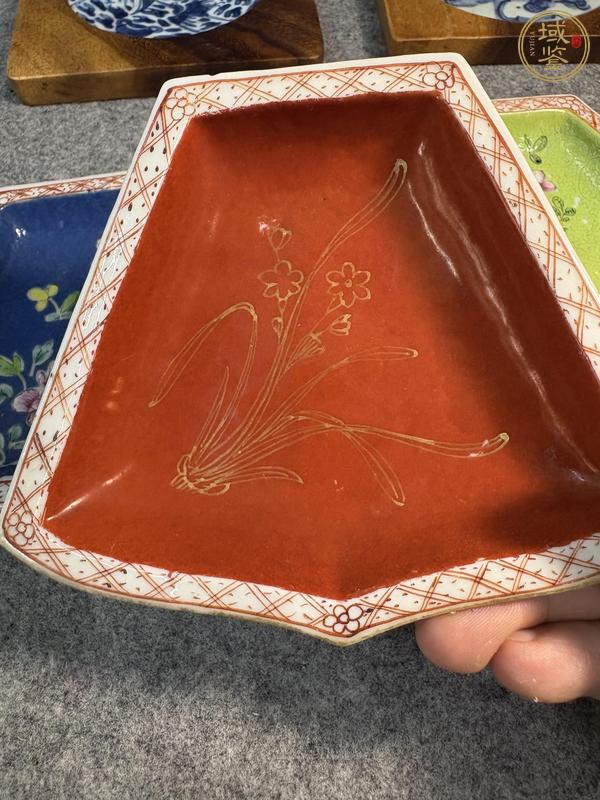 古玩陶瓷粉彩什錦攢盤真品鑒賞圖