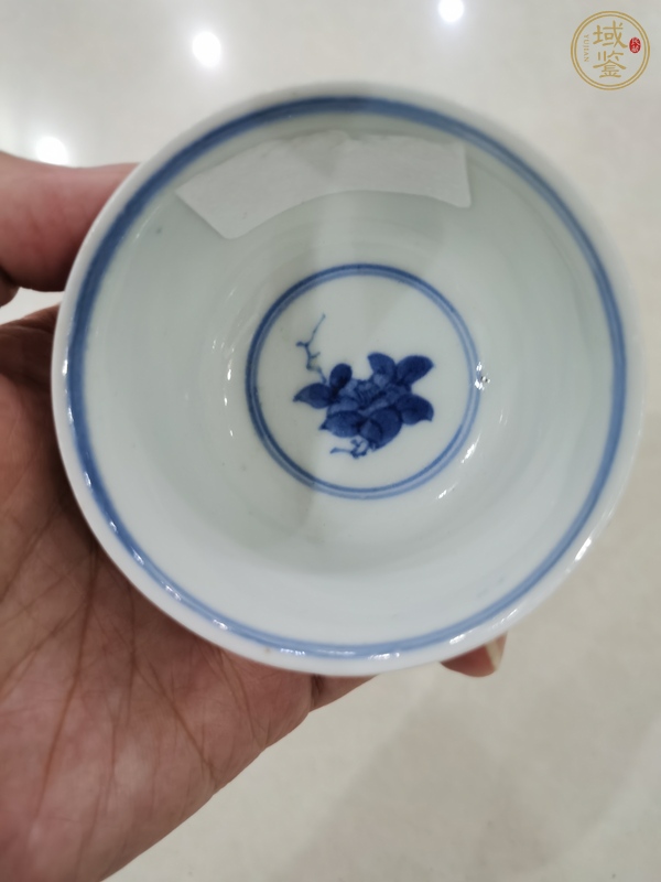 古玩陶瓷青花杯真品鑒賞圖