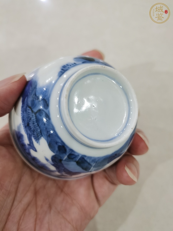 古玩陶瓷青花杯真品鑒賞圖