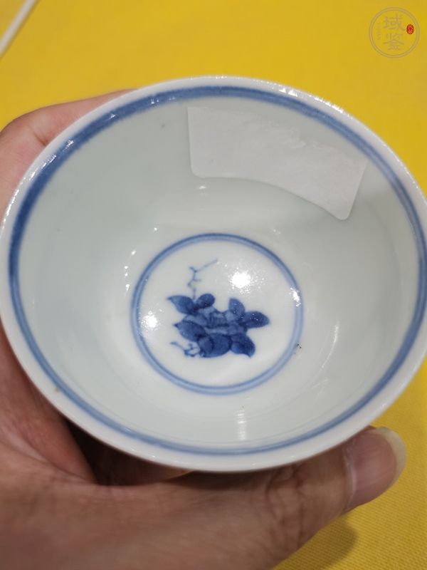 古玩陶瓷青花杯真品鑒賞圖