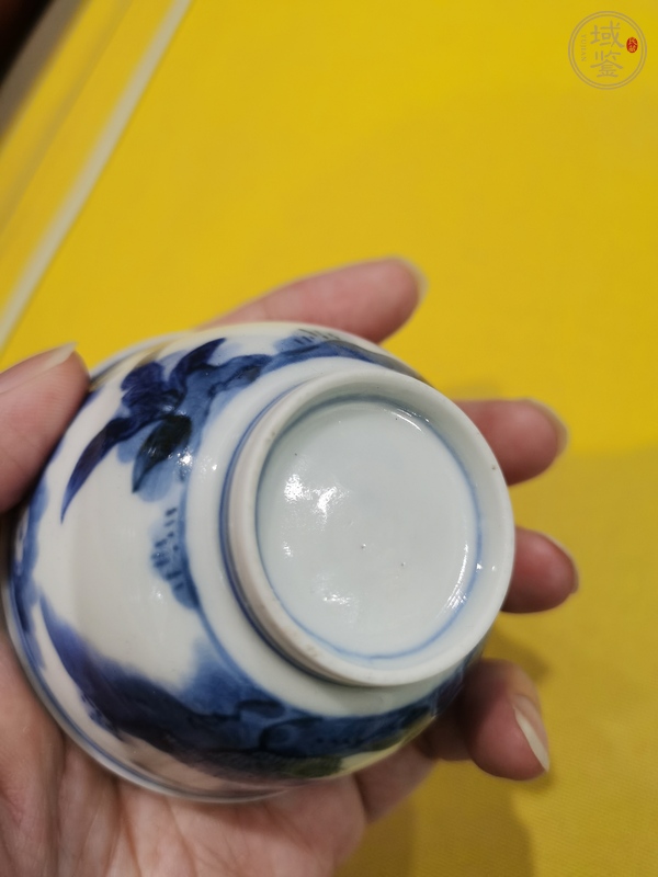古玩陶瓷青花杯真品鑒賞圖
