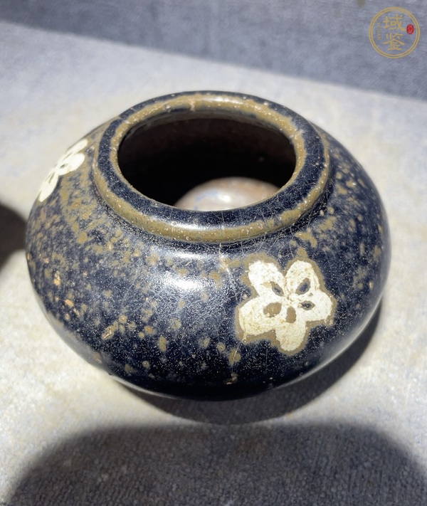 古玩陶瓷吉州窯蓋罐真品鑒賞圖