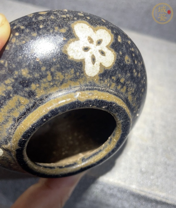 古玩陶瓷吉州窯蓋罐真品鑒賞圖