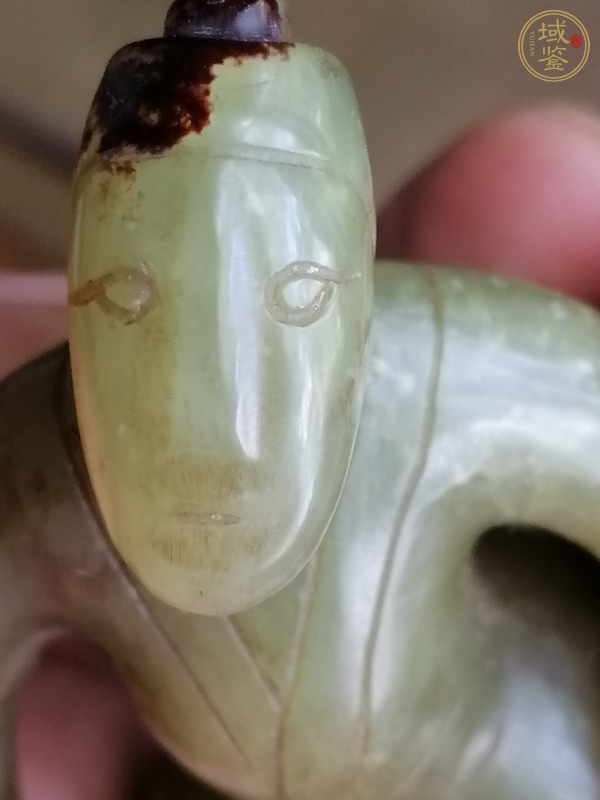 古玩玉器提油仿古“玉舞人”真品鑒賞圖