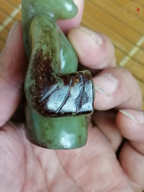 古玩玉器提油仿古“玉舞人”真品鑒賞圖