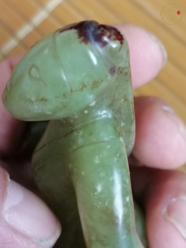古玩玉器提油仿古“玉舞人”真品鑒賞圖
