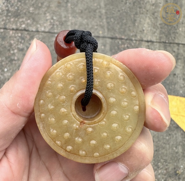 古玩玉器提油仿古“螭龍紋”玉璧真品鑒賞圖