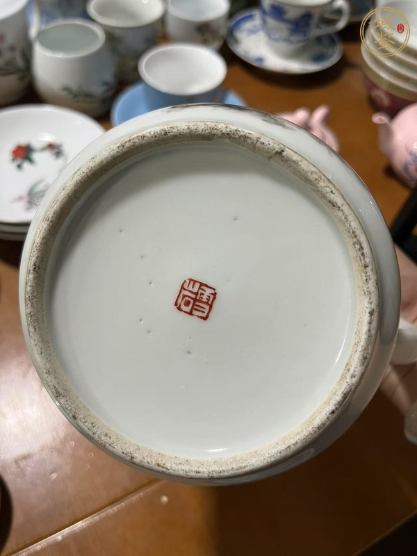 古玩陶瓷粉彩壺真品鑒賞圖