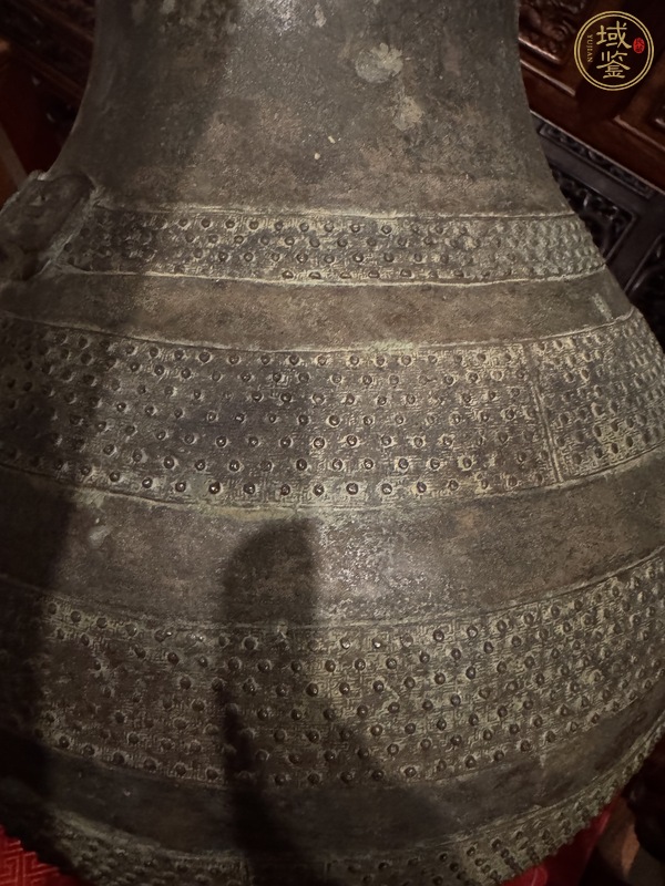 古玩銅器獸耳銅瓶真品鑒賞圖