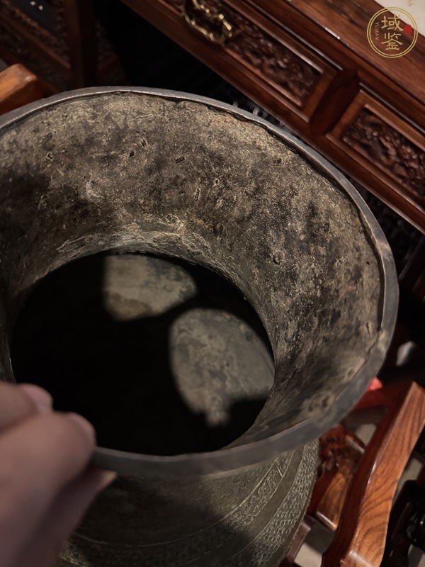 古玩銅器獸耳銅瓶真品鑒賞圖
