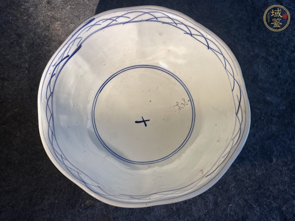 古玩陶瓷清末民初青花碗真品鑒賞圖
