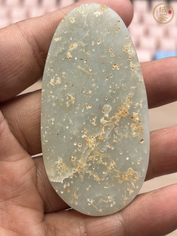古玩玉片飾真品鑒賞圖