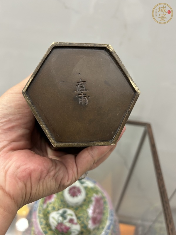 古玩銅器銅華觚真品鑒賞圖
