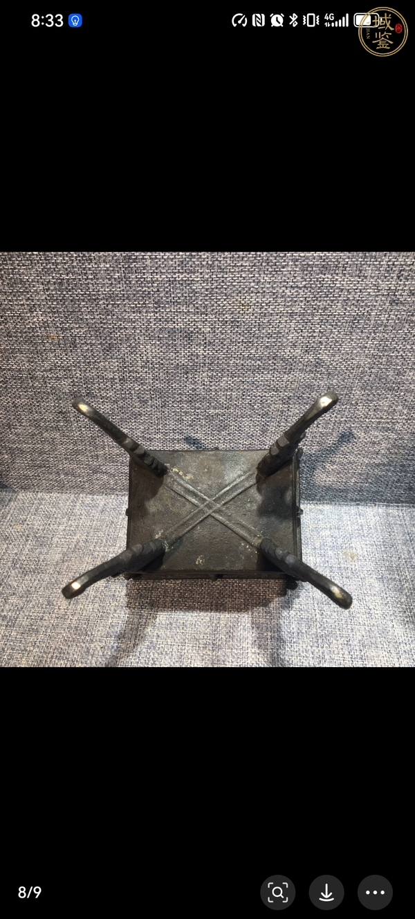 古玩銅器爐子真品鑒賞圖