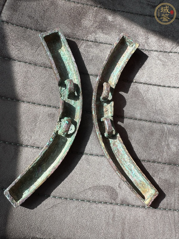古玩銅器春秋戰(zhàn)國馬鑣真品鑒賞圖