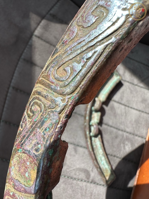 古玩銅器春秋戰(zhàn)國馬鑣真品鑒賞圖