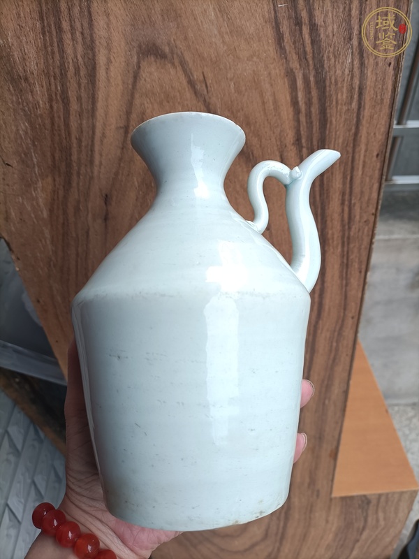 古玩陶瓷青白釉酒壺真品鑒賞圖