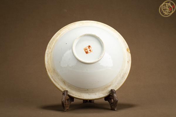 古玩陶瓷青花纏枝蓮紋溫鍋真品鑒賞圖