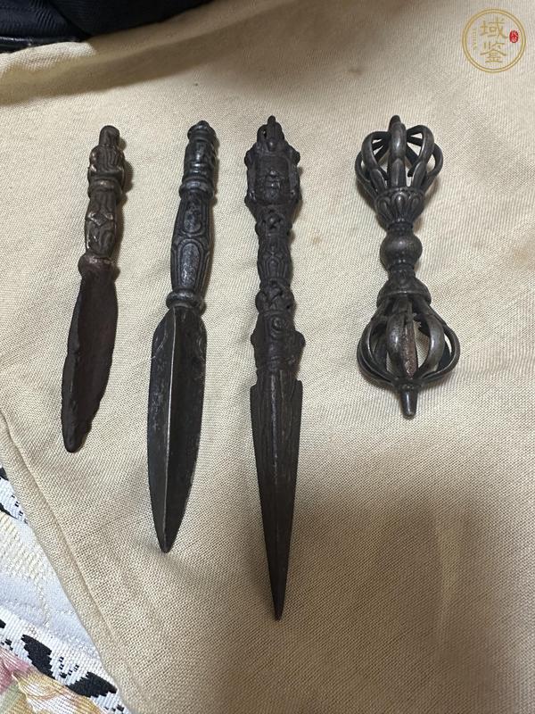 古玩銅器法器一組真品鑒賞圖