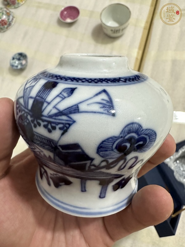 古玩陶瓷博古圖罐真品鑒賞圖