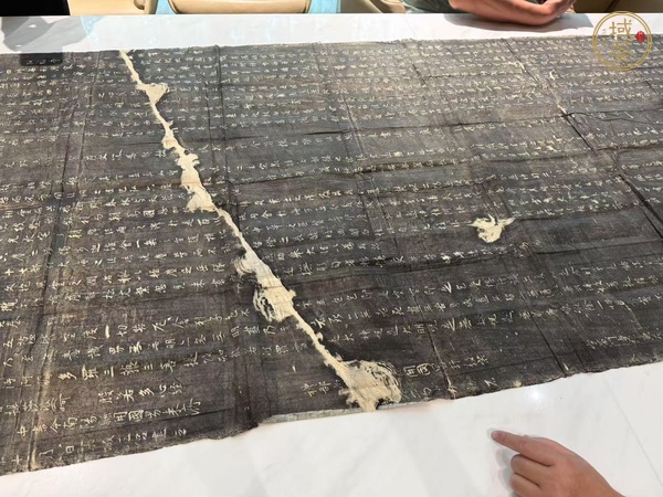 古玩字畫圣教序拓本真品鑒賞圖