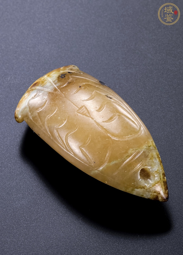 古玩玉器仿古做舊玉蟬真品鑒賞圖