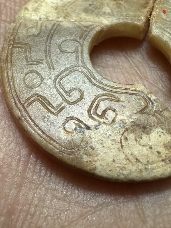 古玩玉器玉玦真品鑒賞圖