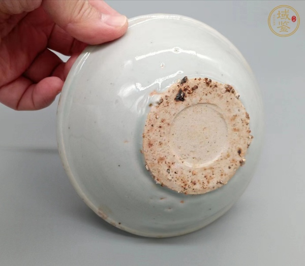 古玩陶瓷萊菔紋青花盤(pán)真品鑒賞圖