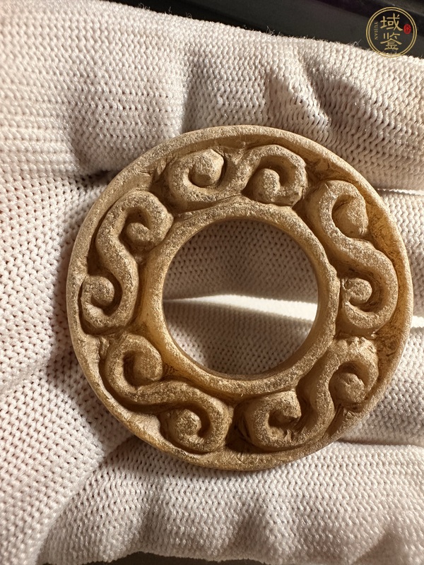 古玩滑石小璧真品鑒賞圖