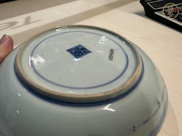 古玩陶瓷青花盤真品鑒賞圖