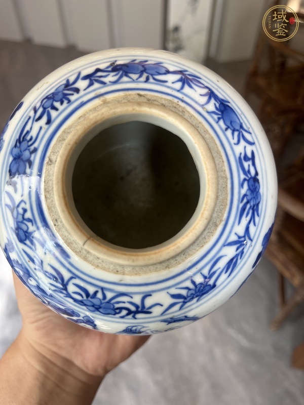 古玩陶瓷人物故事紋沙口罐真品鑒賞圖