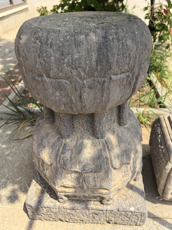 古玩雜項柱墩真品鑒賞圖