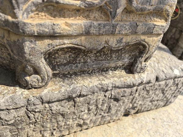 古玩雜項柱墩真品鑒賞圖