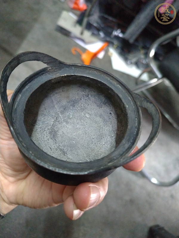 古玩銅器橋耳爐真品鑒賞圖