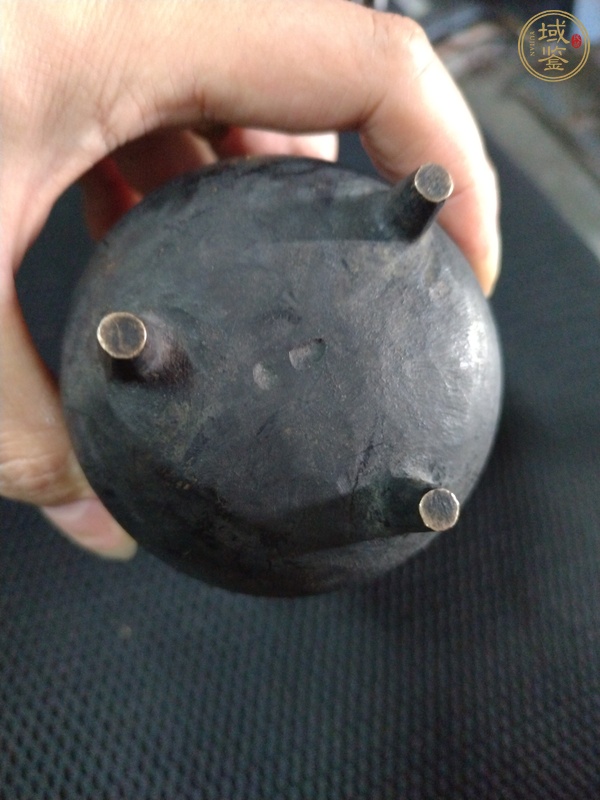 古玩銅器橋耳爐真品鑒賞圖