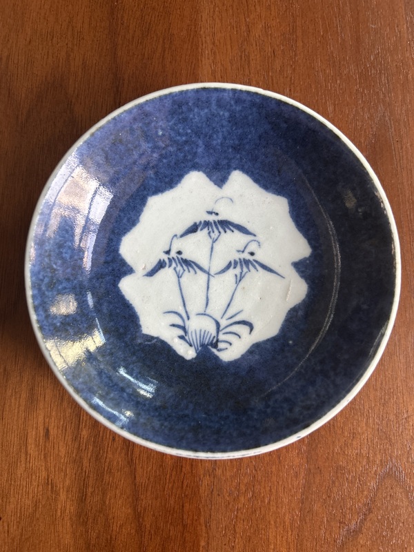 古玩轉(zhuǎn)賣康熙·灑藍開窗竹紋洗拍賣，當前價格1200元