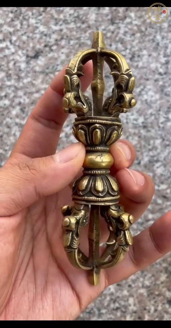 古玩金剛鈴杵真品鑒賞圖