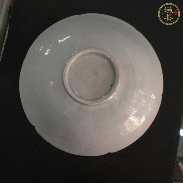 古玩陶瓷湖田窯刻花葵口碗真品鑒賞圖