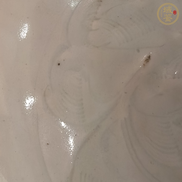 古玩陶瓷湖田窯刻花葵口碗真品鑒賞圖