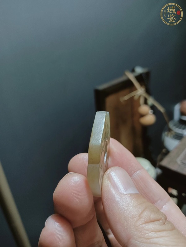 古玩仿古紋飾方型璧真品鑒賞圖